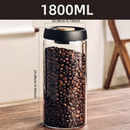 Vacuum Storage Jar Made of Borosilicate Glass