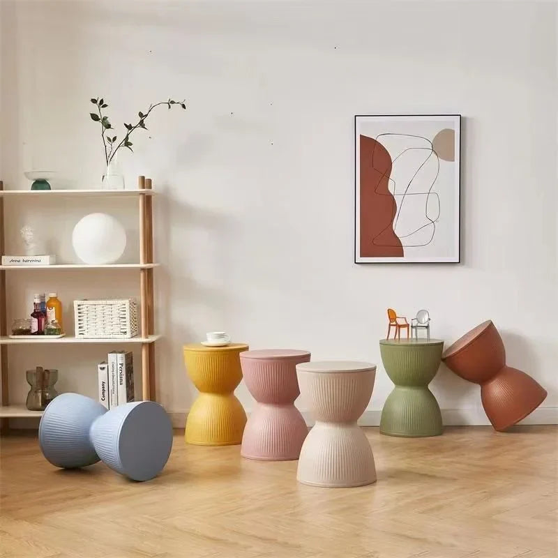 Nordic Plastic Low Side Table