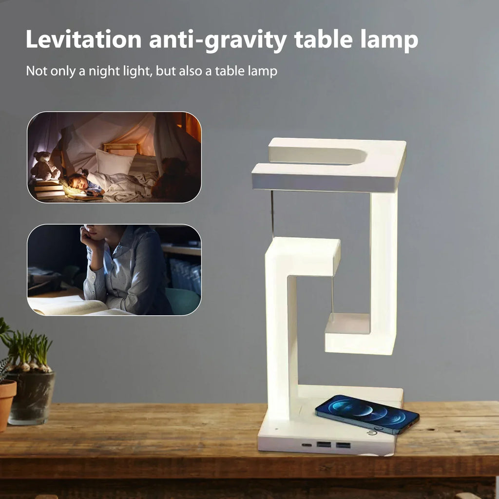 Anti-Schwerkraft Orbit kabellose Lade-Nachtlampe