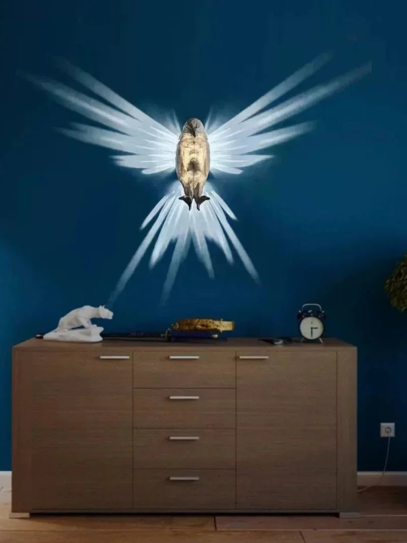3D-Adler-Wandprojektionslampe