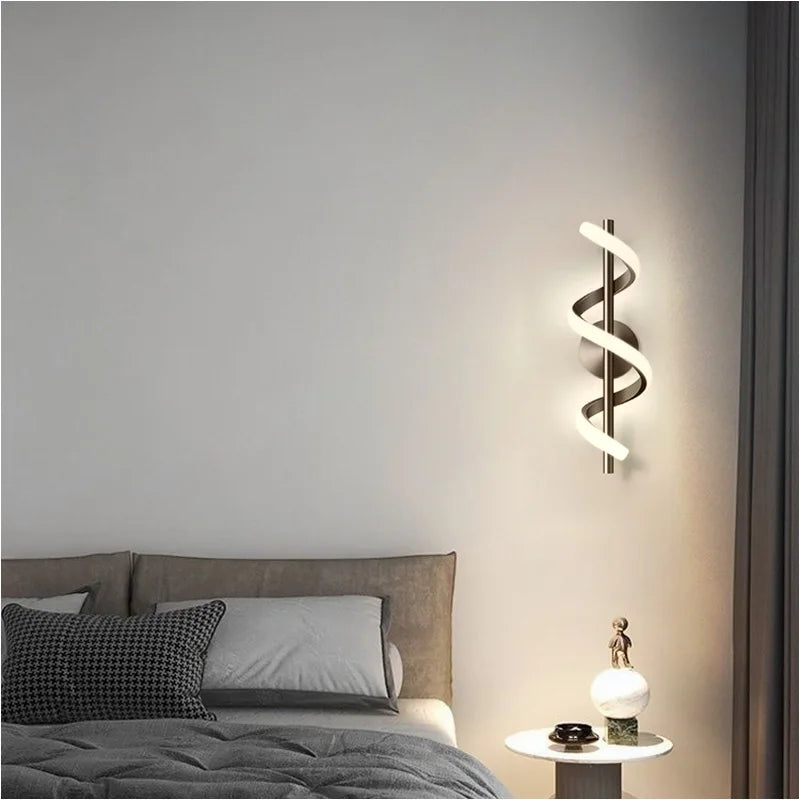 Moderne LED-Wandleuchte