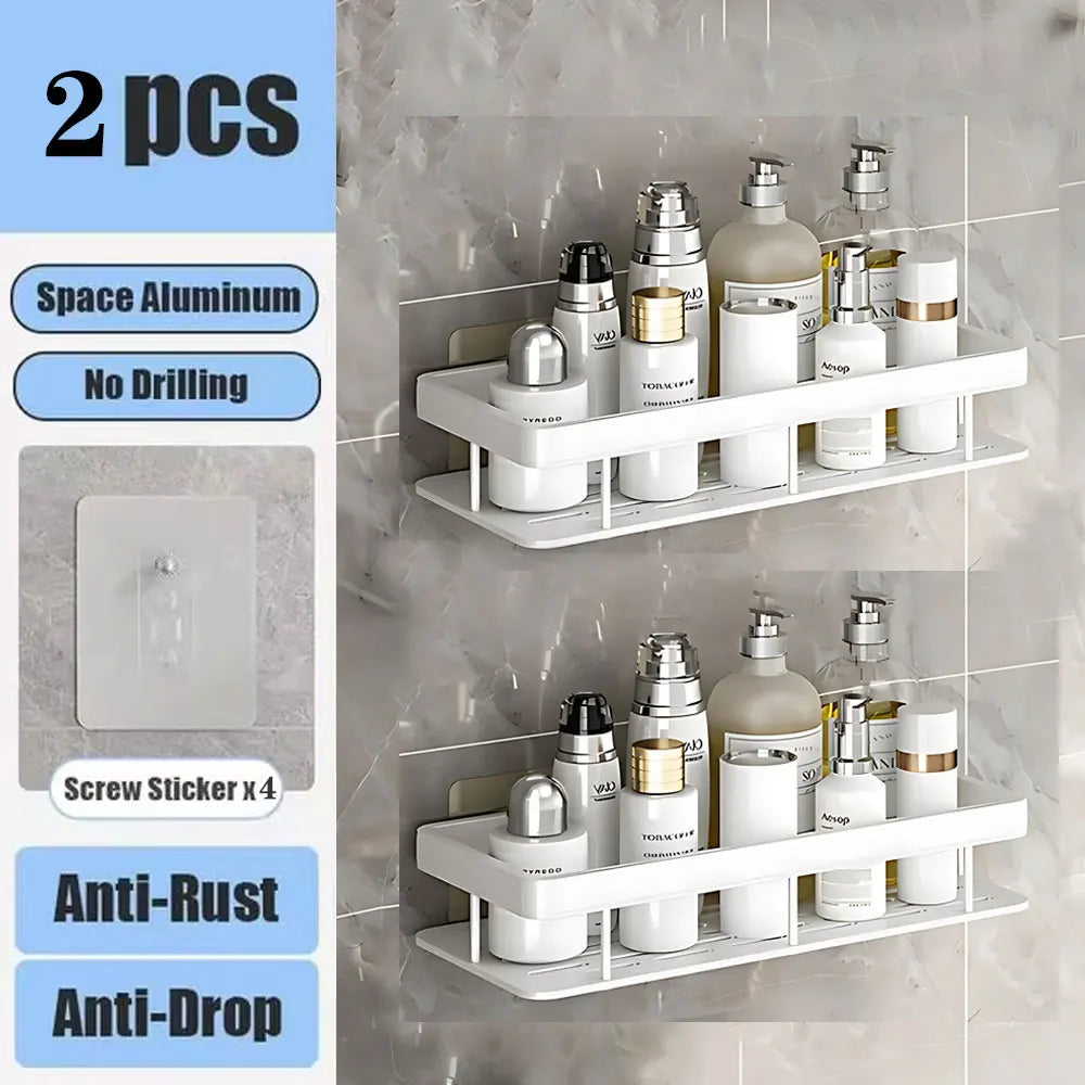 Shower Shelf Without Drilling