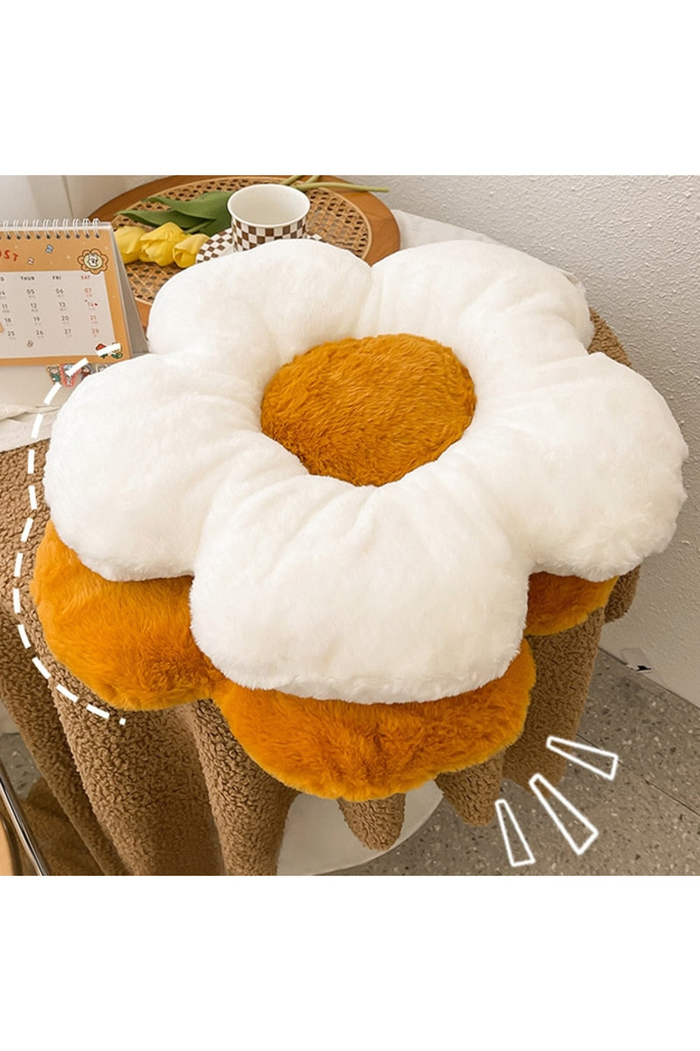 Floral Design Sofa Cushion Set