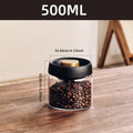 Vacuum Storage Jar Made of Borosilicate Glass