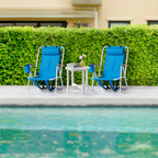 2-Pack Foldable High-Strength Beach Chairs