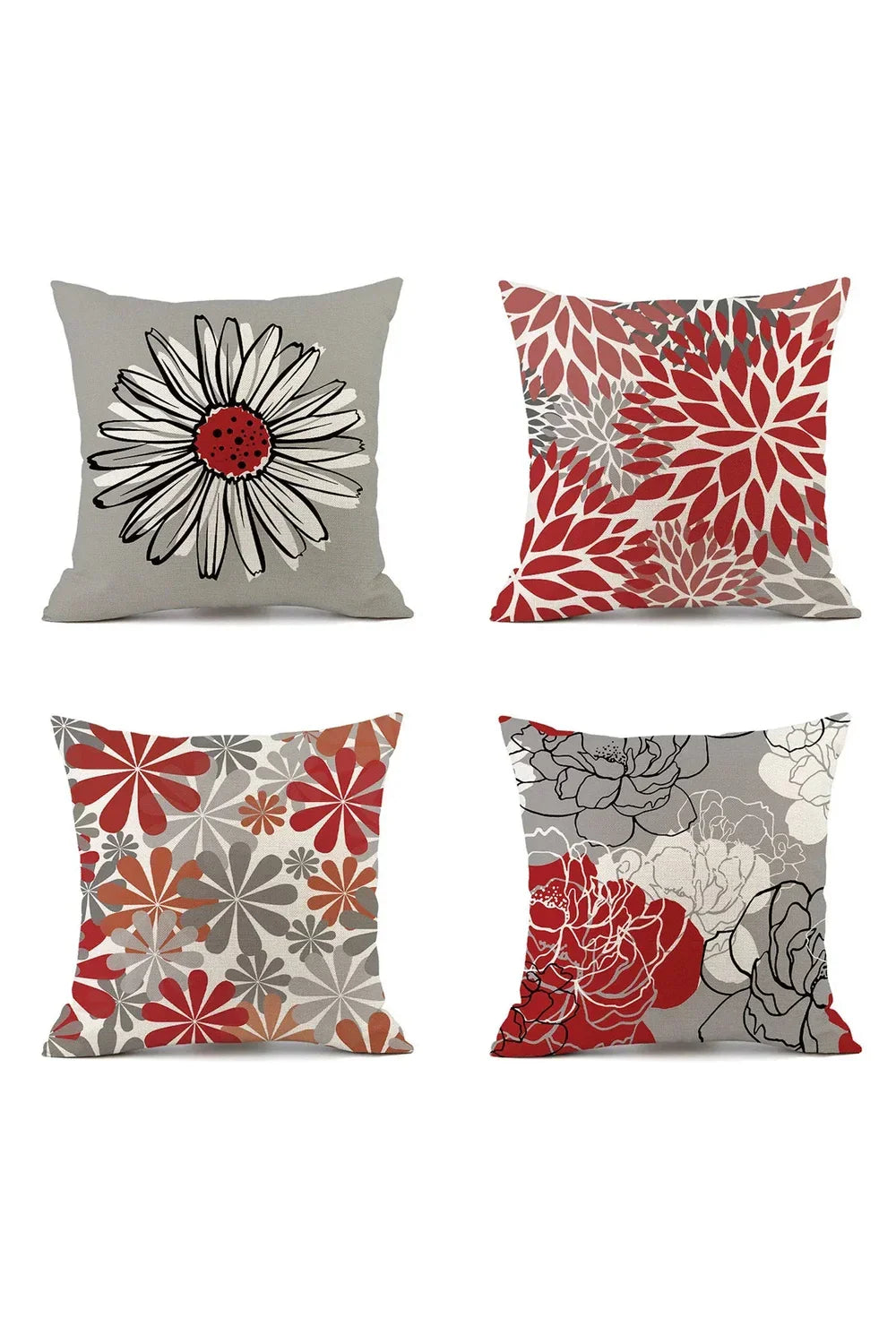 Floral Pillow Cover