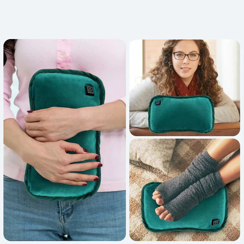 WarmthPad - Tragbares Heizkissen für Hände und Bauch