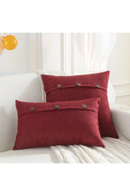 Nordic Button Pillowcase
