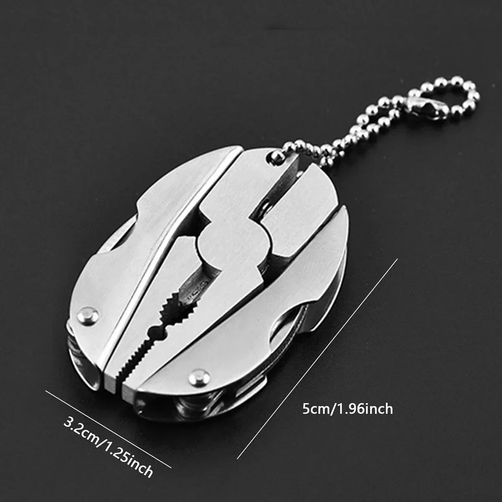 Stainless Edge EDC Multi-Tool Notfall-Schlüsselanhänger