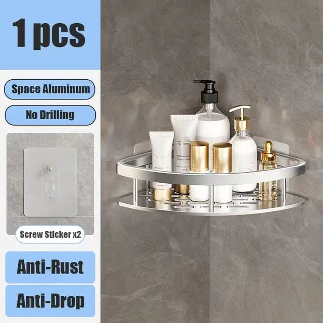 Shower Shelf Without Drilling