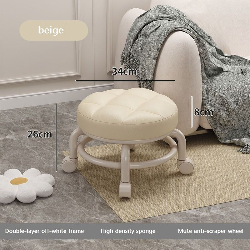 RollEase Mini Rolling Low Stool