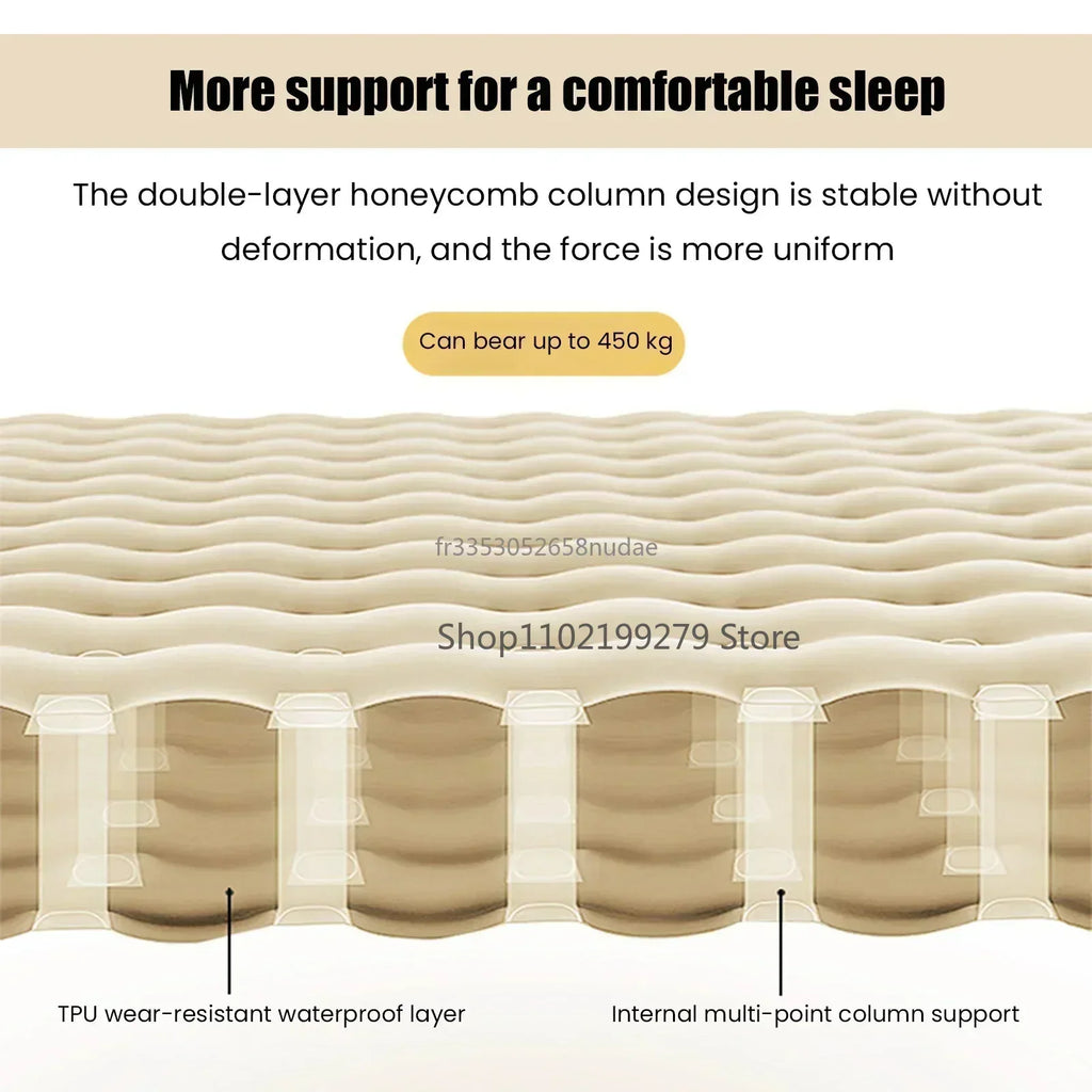 TrekBreeze Camping Sleeping Pad Self-Inflating