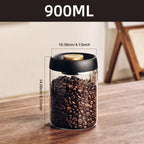 Vacuum Storage Jar Made of Borosilicate Glass