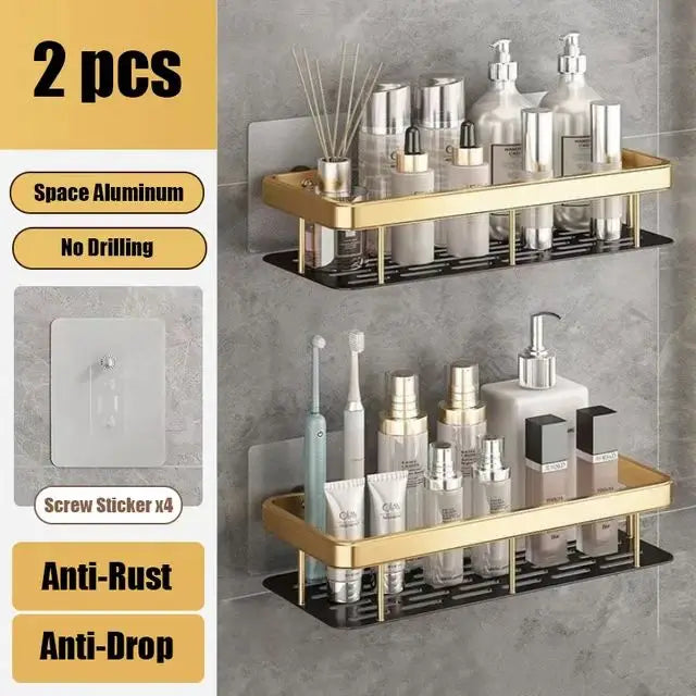 Shower Shelf Without Drilling