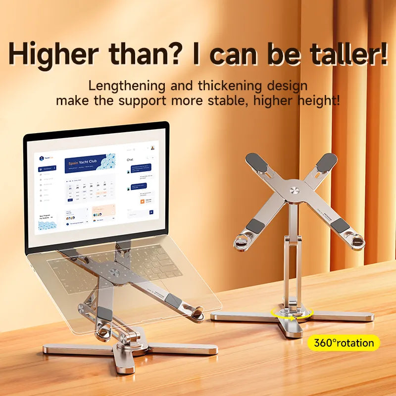 360-Degree Rotating Portable Notebook Holder