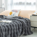 Reversible Faux Fur Blanket