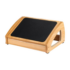 Wooden Under-Desk Footrest – Ergonomic Leg Support