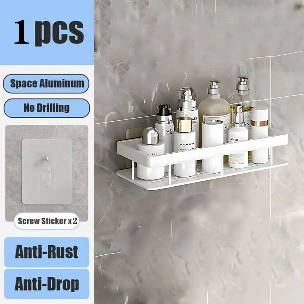 Shower Shelf Without Drilling