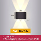 Courtyard LED-Wandleuchte