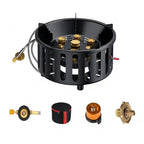 7-Core Portable Camping Gas Stove with Electronic Ignition – Kael