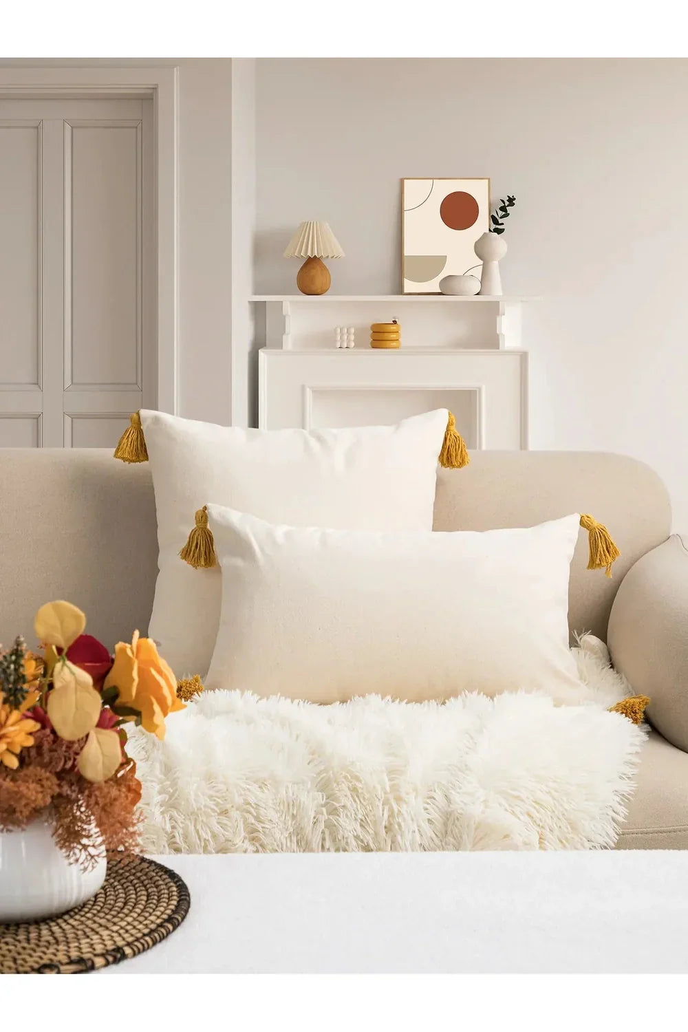 Bohemian Sun Tufted Pillowcase