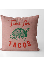 Rosa Quadrat Decorative Pillowcase