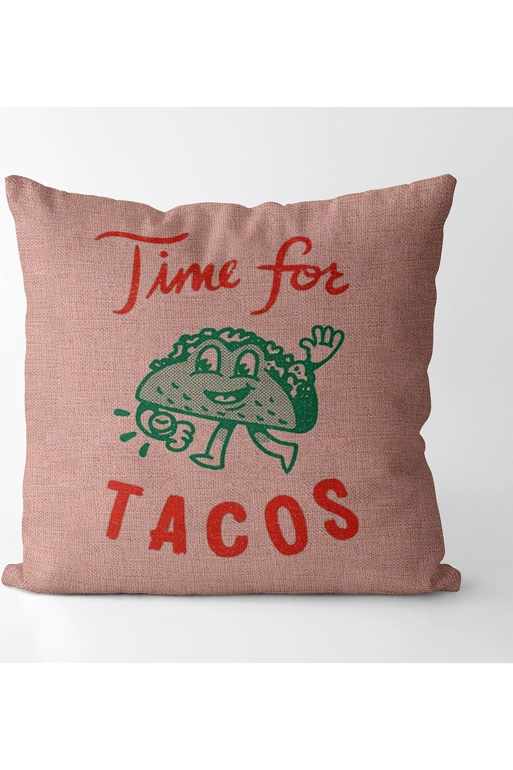 Rosa Quadrat Decorative Pillowcase
