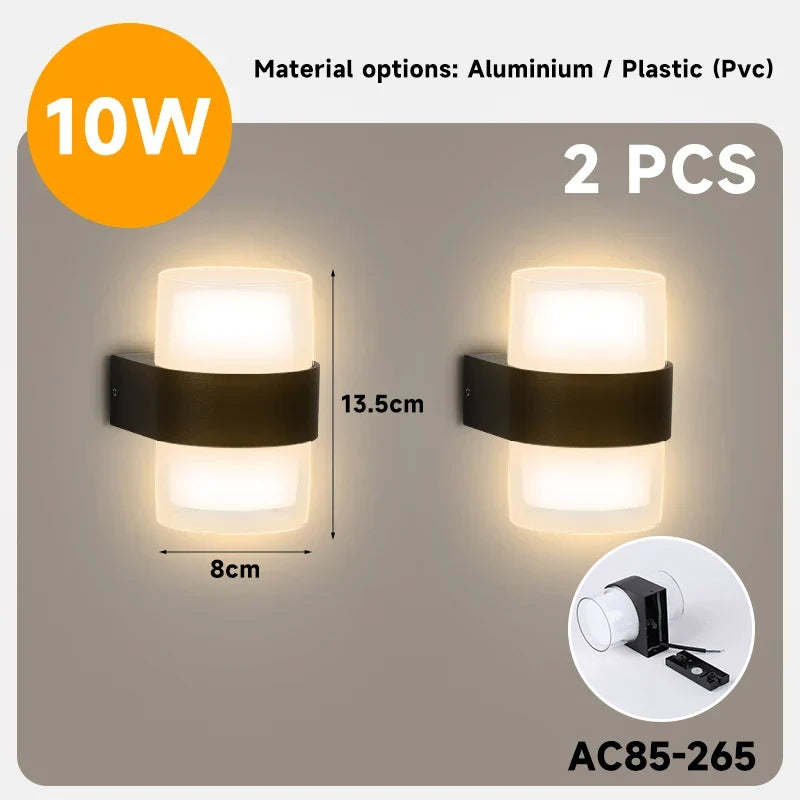 Courtyard LED-Wandleuchte