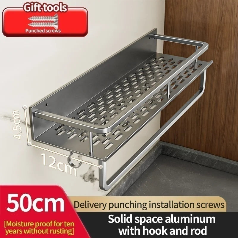 Wandregal aus Aluminium