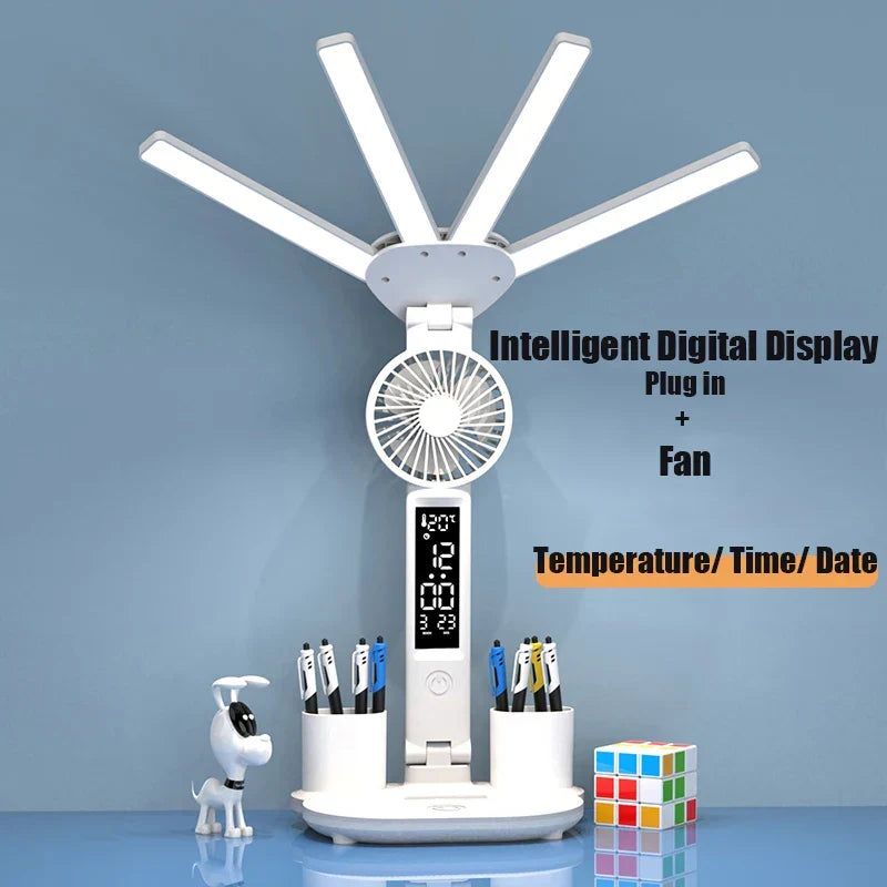 Multifunctional 3-in-1 LED Desk Lamp