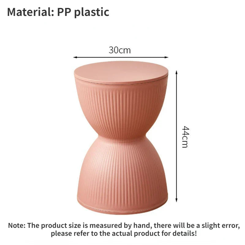 Nordic Plastic Low Side Table