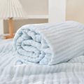 Premium 6-lagige Musselin-Baumwoll- und Bambus-Babydecke