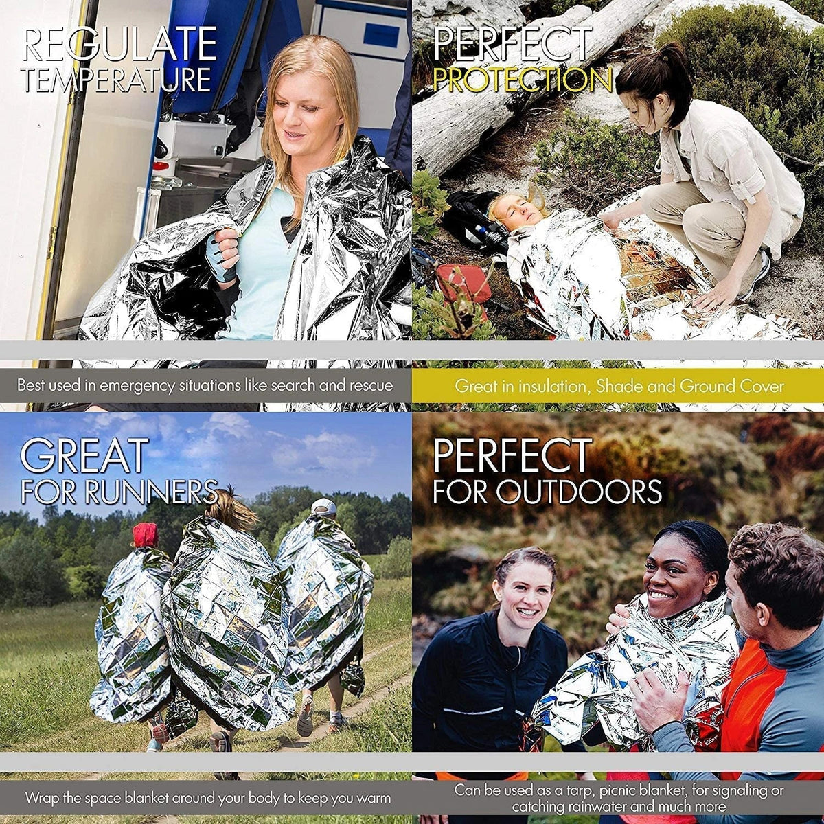 Insulating Emergency Blanket Set