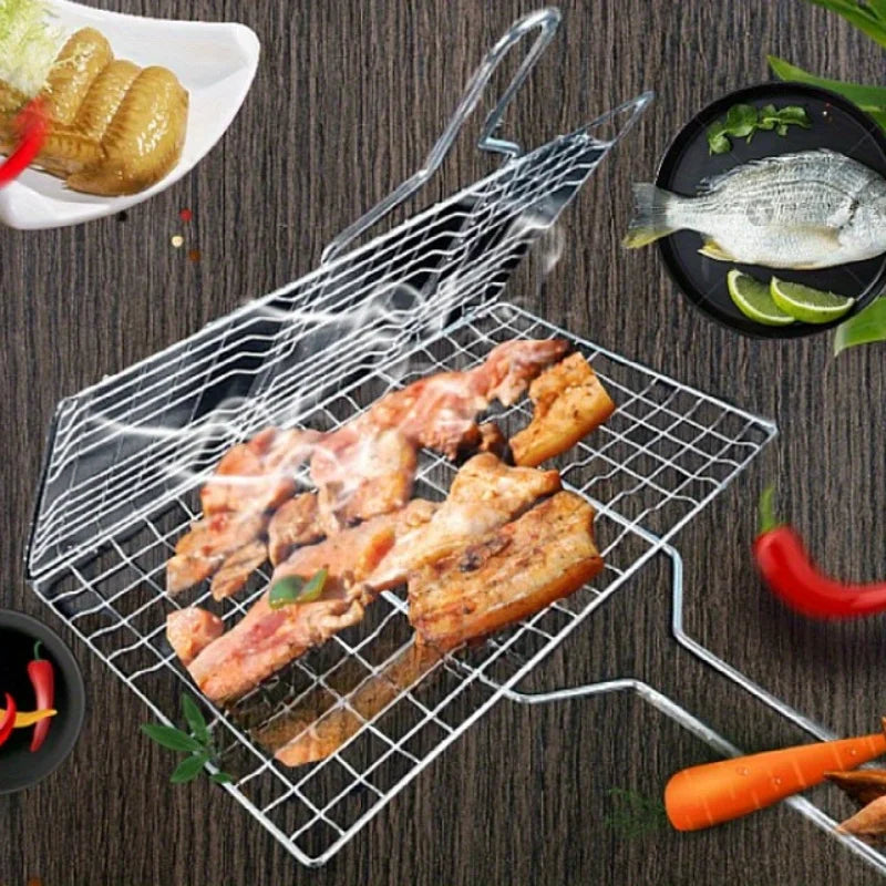 Grillaro BBQ Basket – Foldable & Non-Stick
