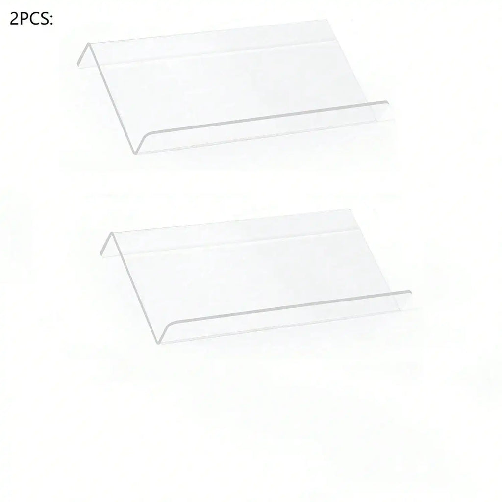 Acrylic Spice Drawer Organizer, 2-Tier, Angled & Stackable