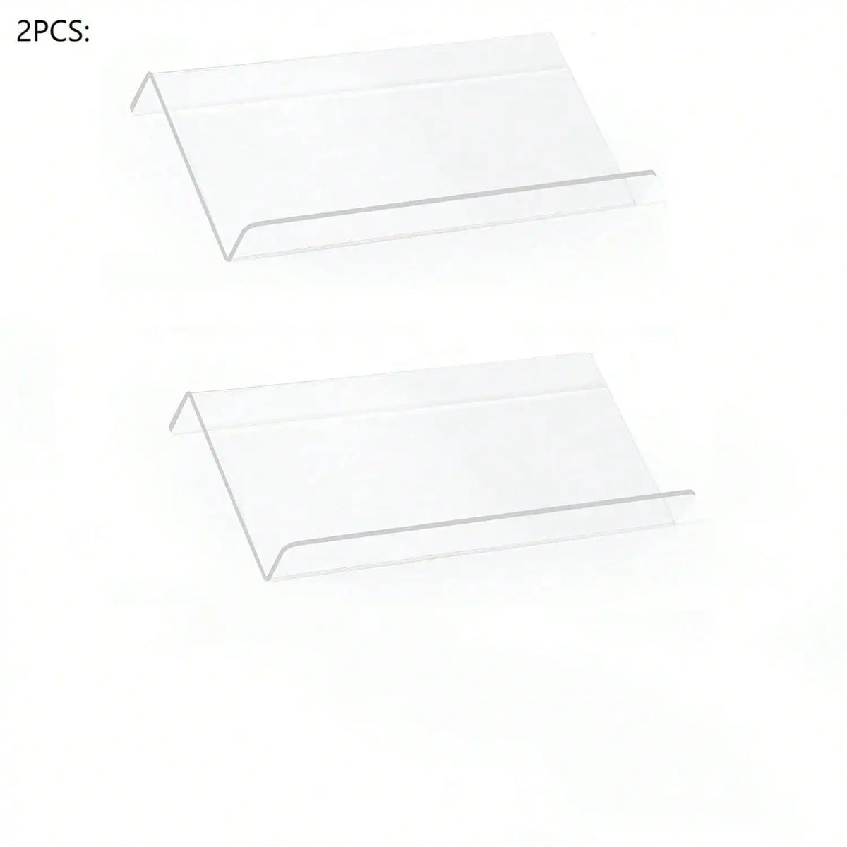 Acrylic Spice Drawer Organizer, 2-Tier, Angled & Stackable
