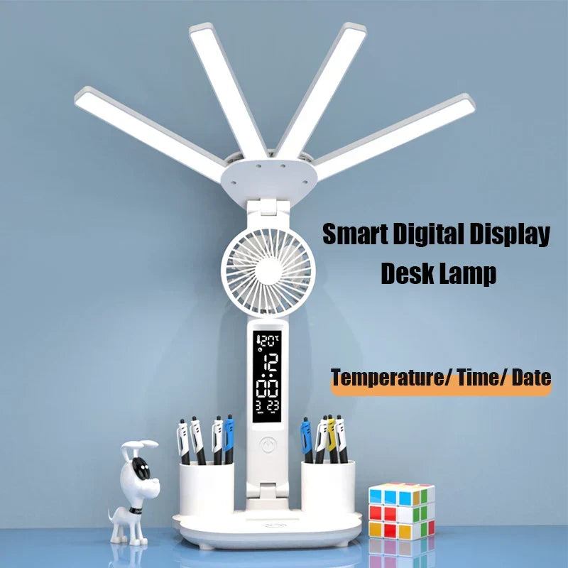 Multifunctional 3-in-1 LED Desk Lamp