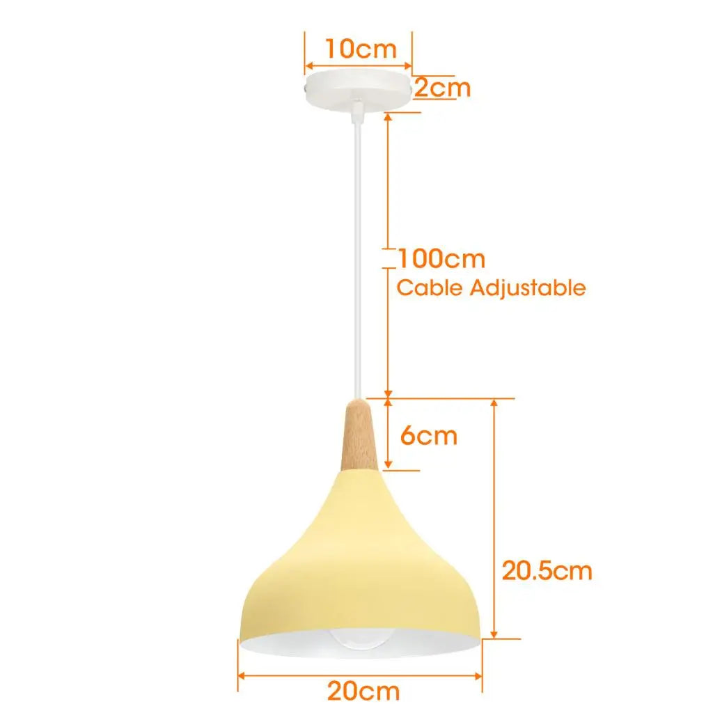 1/3-flammige Pendelleuchte - Retro Industrie-Deckenlampe