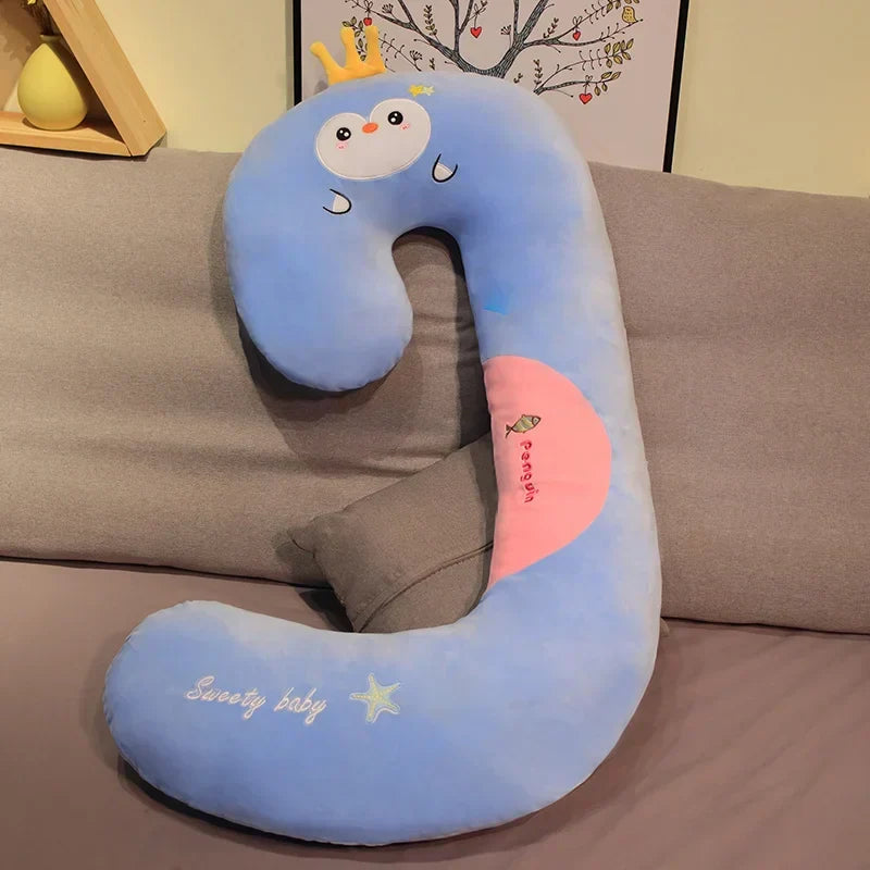 Übergroßes Kuschelmonster-Plüschkissen
