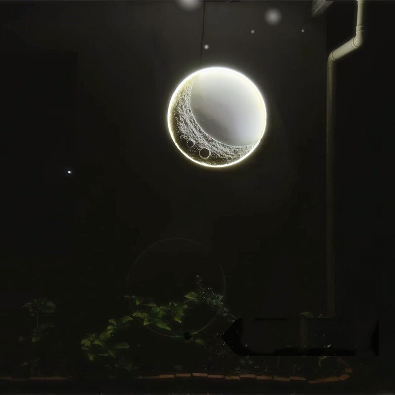 DIY Schwebende Mond-Nachtleuchte
