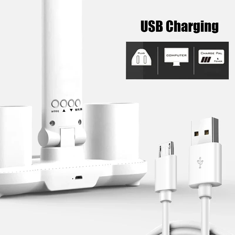 Multifunctional 3-in-1 LED Desk Lamp