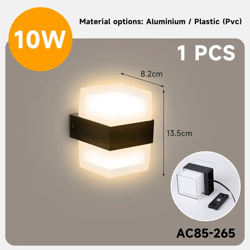 Courtyard LED-Wandleuchte