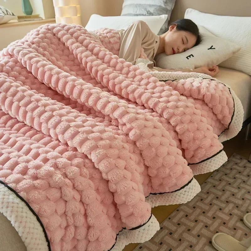 Soft Flannel Autumn Blanket