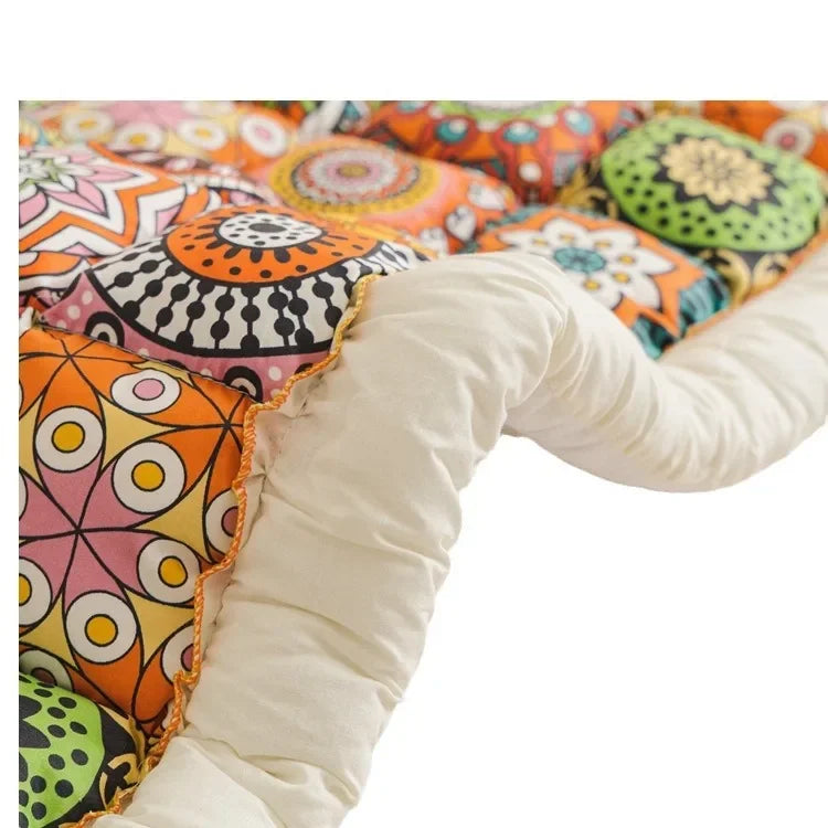 Bohemian Style Cotton Couch Pad