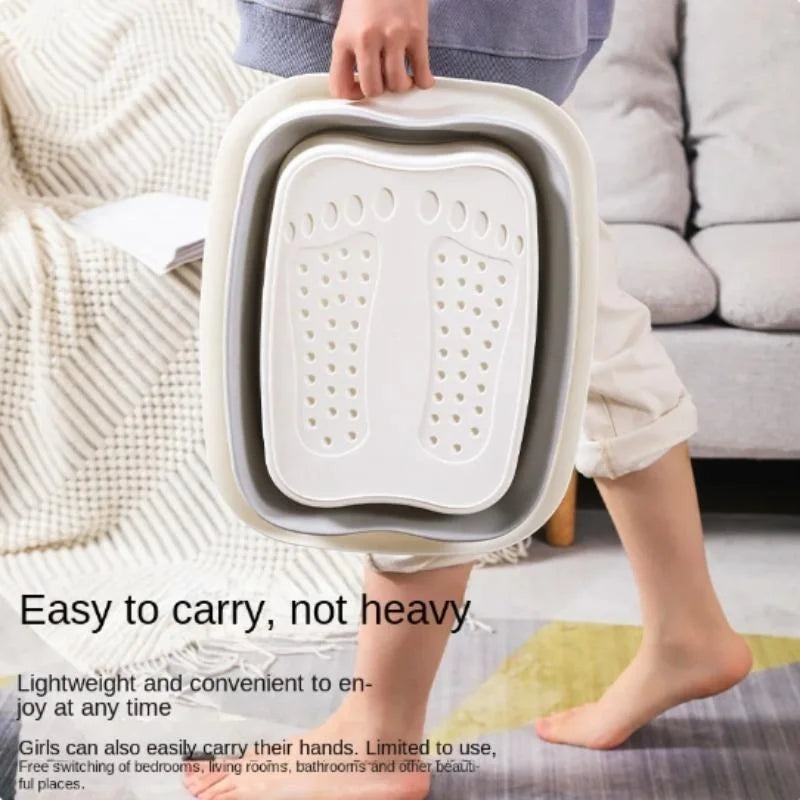 Foldable Foot Bath with Massage Function