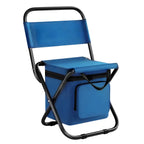 Portable Folding Outdoor Stool with Built-in Cooling Bag