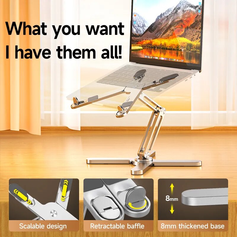 360-Degree Rotating Portable Notebook Holder