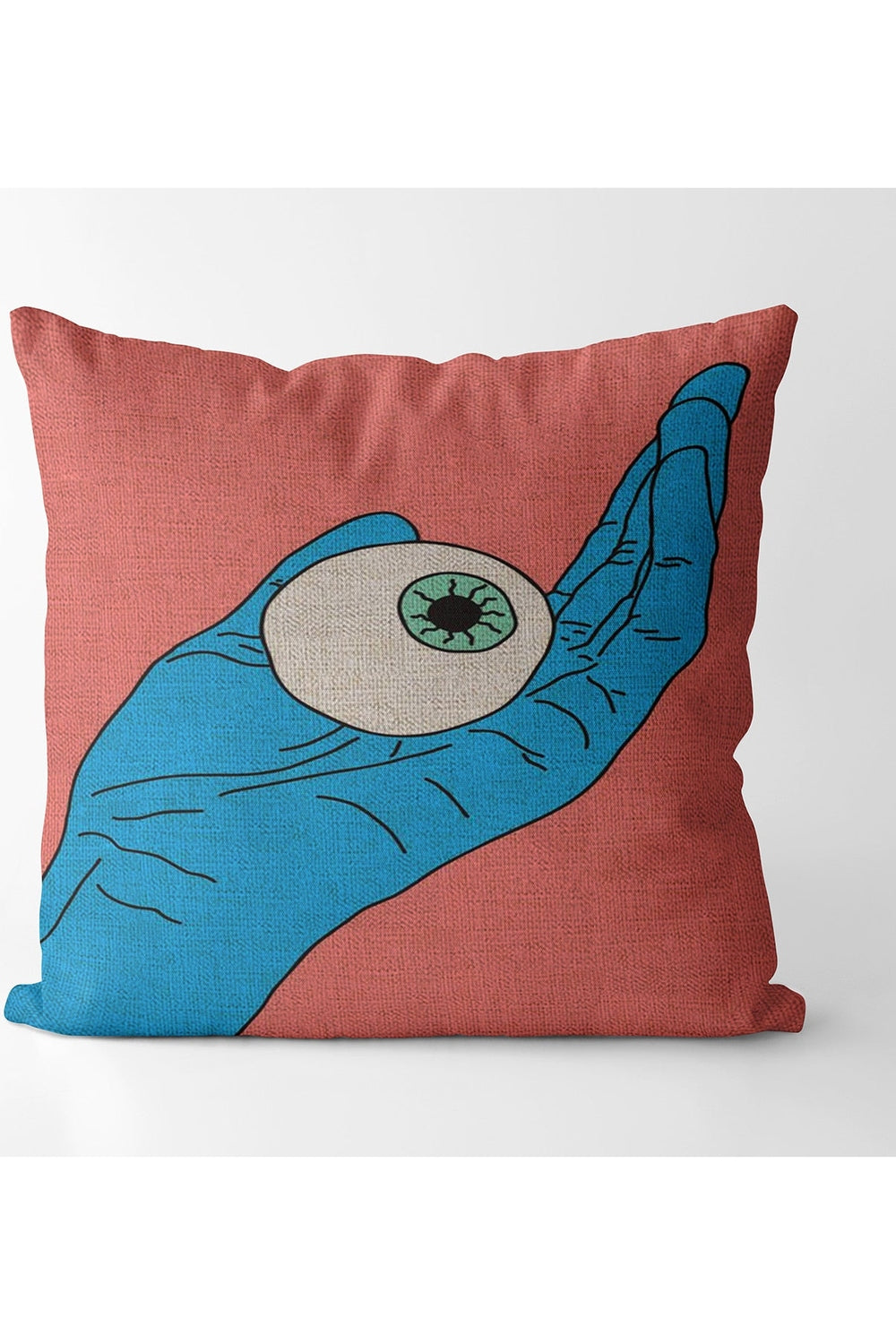 Rosa Quadrat Decorative Pillowcase