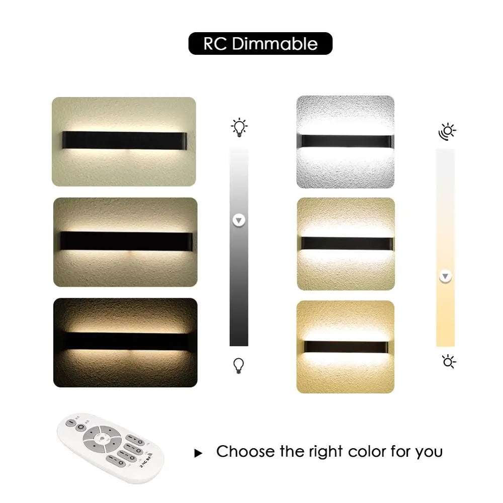 Dimmbare LED-Wandleuchte