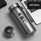 Smart Thermos Bottle with LED Temperature Display